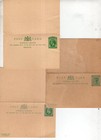 British Sierra Leone  3 Different Unused Postal Stationeries  Very Nice 