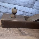 Antique Wooden Jointer Plane 22 5  Long Vintage Woodworking Bench Tool