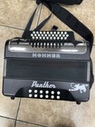 Hohner Accordions Panther 3-row Diatonic Accordion Black Flawless