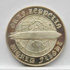 West Germany Graf Zeppelin 1979 50th Flight Anniversary 27 7 Gm Silver Medal  Pf