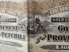China 1913 Chinese Province Petchili 20 Sterling Gold Or Coupons Bond Loan Share