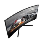 Viotek 34  Led Curved Monitor Gnv34cb Qhd Gaming 100hz 1080p 8ms Hdmi  Dvi  Dp
