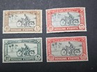 Egypt          Full Set 4 Stamps 1926-44 Special Delivery Express Mnh Mh Og Wmk