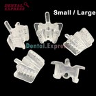 Dental Clear Bite Block Rubber Mouth Props Opener Saliva Ejector Suction Tube