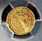 Austria Salzburg  Leopold Anton Eleutherius Gold 1 4 Ducat 1734 Unc Details Pcgs