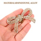 1 Pair Shoe Clips Embellishments Rhinestones Buckles Womens Decor Decorative