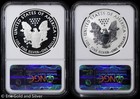 2012-s Proof   Reverse Pf Silver Eagle 2-coin Set Ngc Pr 70 Uc   Early Releases