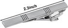 4 Pcs Stainless Steel Men s Tie Clip For Formal Business Wedding Party