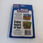 Bicycle 2-pack Kids Card Games  Crazy 8 s And Memory  Family Card Game Set   