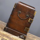 10 4 Inches Old Chinese African Rosewood Carving Flowers And Birds Box 