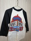 Styx Paradise Theatre World Tour 1981 Vintage Raglan T-shirt Small Made In Usa