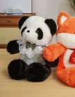 Panda Pillow Plush Toy 17  Stuffed Animal Toddler Doll Gift For Kids