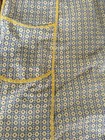 Vintage Farmhouse Full Apron Yellow Granny Cottage Yolk   Tie Back Pocket