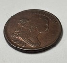 1804 Draped Bust Half Cent 1 2c Crosslet 4 Cleaned 