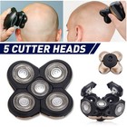 5-in-1 Replacement Electric Shaver Head Cutter 4d Razor Blade For Men Hair Beard