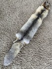 Kit Fox Pelt Fur Hide Tanned Quality Log Cabin Decor Man Cave Art Red Grey