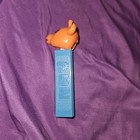 Rare Vintage 1968 Pez Giraffe Orange Teal Blue No Feet Dispenser Austria 3 4