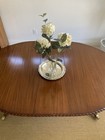 Regency Mahogany Dining Table  Extendable With Leaves  1930   s