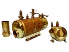 Saito B2f Model Marine Boiler Live Steam T2dr Pressure Boiler Japan  004