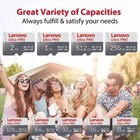 High Speed Lenovo Memory Card 1tb 2tb Micro Sd Card Class 10 Xc Tf Card Adapter