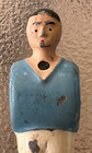 Rene Pierre 14mm Foosball Figures  1- Male   1- Female  Blue With Screws Vintage