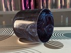 Ripple Design Clear Sound Bowl F Heart Chakra Quartz Crystal Singing Bowl 6 