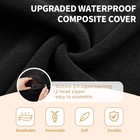 4  Memory Foam Bean Bag Chair Lounger Soft Flannel Living Room Bedroom Dorm Adul