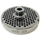  32 Meat Grinder Plate  Hubbed  15 Mm Width  D2 Steel  3 16 Inch 