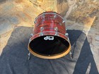 Dw Collectors 22x18 Bass Drum Tiger Oyster Finish  Excellent