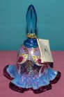 Fenton Glass 1997 Designer Butterfly Bell  Jane Reynolds  Martha Reynolds