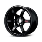 Gram Lights 57dr 18x8 5  37 5-114 3 Semi Gloss Black Wheel