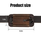 Knife Sheath leather Knife Sheath For Belt horizontal Carry Pocket Knife Hold   