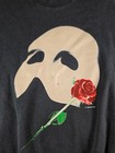 Vintage The Phantom Of The Opera Sweatshirt Black Mens Sz Xl Glows In Dark