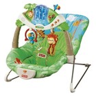 Fisher Price Rainforest Baby Bouncer Vibrating Seat Lights And Music Tested