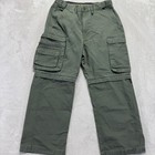 Boy Scouts Of America Pants Men s 30 Green Cargo Classic Convertible Hiking