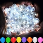 200pcs White Led Balloon Lights - Mini Round Lamps For Lanterns  Party Decor