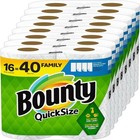 Quick Size White High Absorbent Paper Towel Roll 100 Sheets Per Roll 16 Rolls Pe