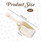 Cat Litter Scoop Sifter Scooper With Wide Slats For Kitty Litter Boxes
