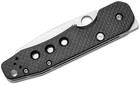 Spyderco Knife Smock Carbon Fiber S30v Plain Edge C240cfp