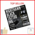 Tattoo Ink  Nighthawk Black Tattoo Ink For Outlining Shading And Blending Vegan