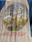      Original 1981 Journey Esc4p3 Tour Shirt Cable Car Benefit Cow Palace Size L    