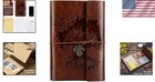 Vintage Brown Leather Journal A5 - Refillable Writing And Travel Diary For All