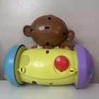 Fisher Price Rolling Musical My Little Snugamonkey Monkey Light Up Toy  working 