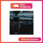 Youngfly 4pcs Small Digital Clock  Vehicle Adhesive Clock With Jumbo Lcd Time   