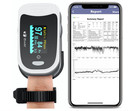 Overnight Pulse Oximeter Emay Emo-80 Continuous Spo2 Heart Rate Monitor