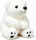 Adorable Mini Polar Bear Plush Toy - Cuddly Soft Stuffed Animal Gift For Kids