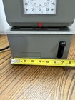 Vintage Lathem Corp  Model 2121 Punch Time Clock Recorder  Clock Works  No Key