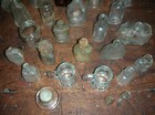 Lot Of 40 Vintage Glass Bottles 1-3 4  To 5-1 2 