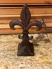 Antique Cast Iron Gate fence Topper Gothic Spear Point