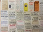 50 old Pharmacy-apothecary-medicine Bottle Labels nice Large Labels Too
